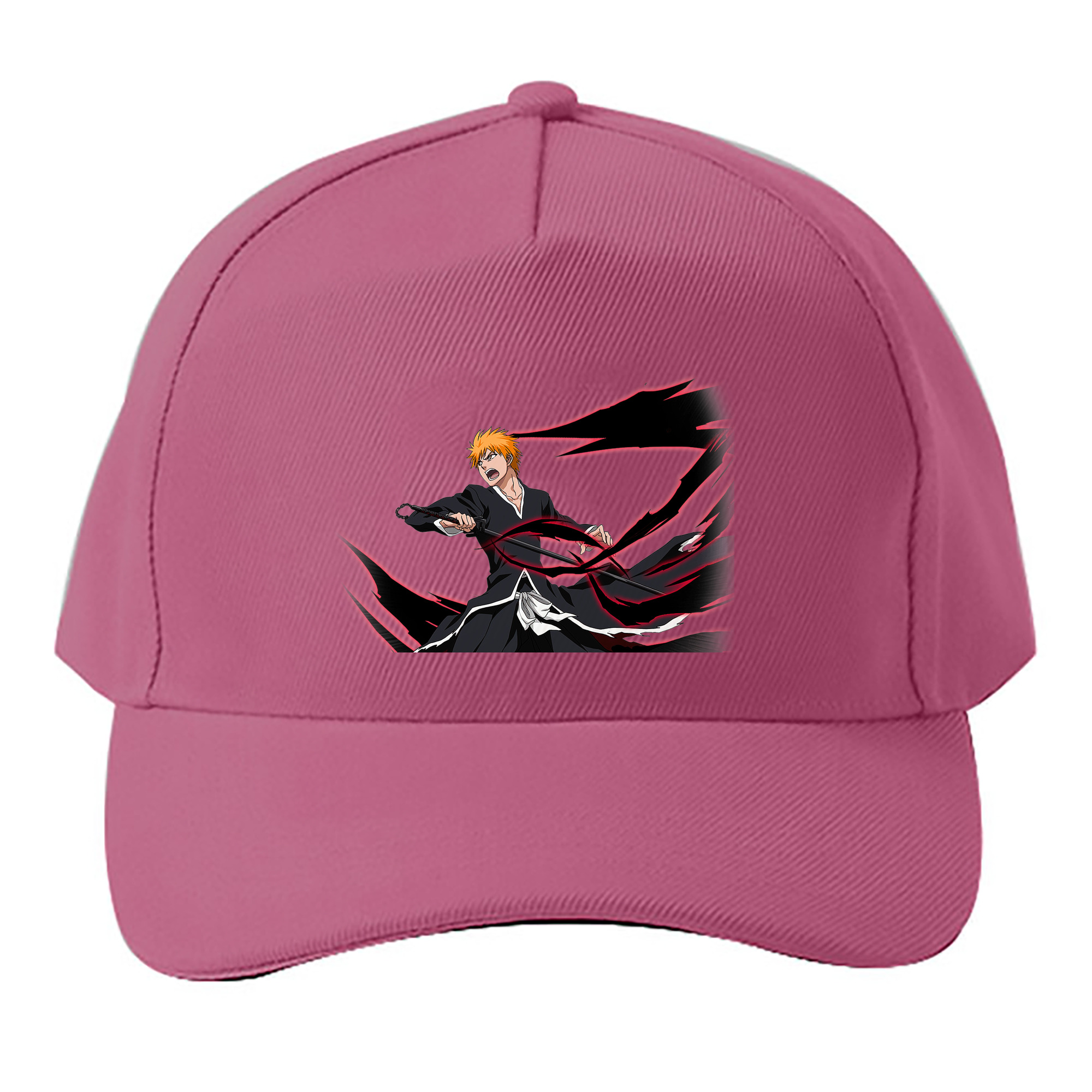 （画像用） ブリーチ 黒崎一護（くろさき いちご）BLEACH Kurosaki Ichigo ベースボールキャップ 綿100％ 男女兼用 帽子 スポーツ